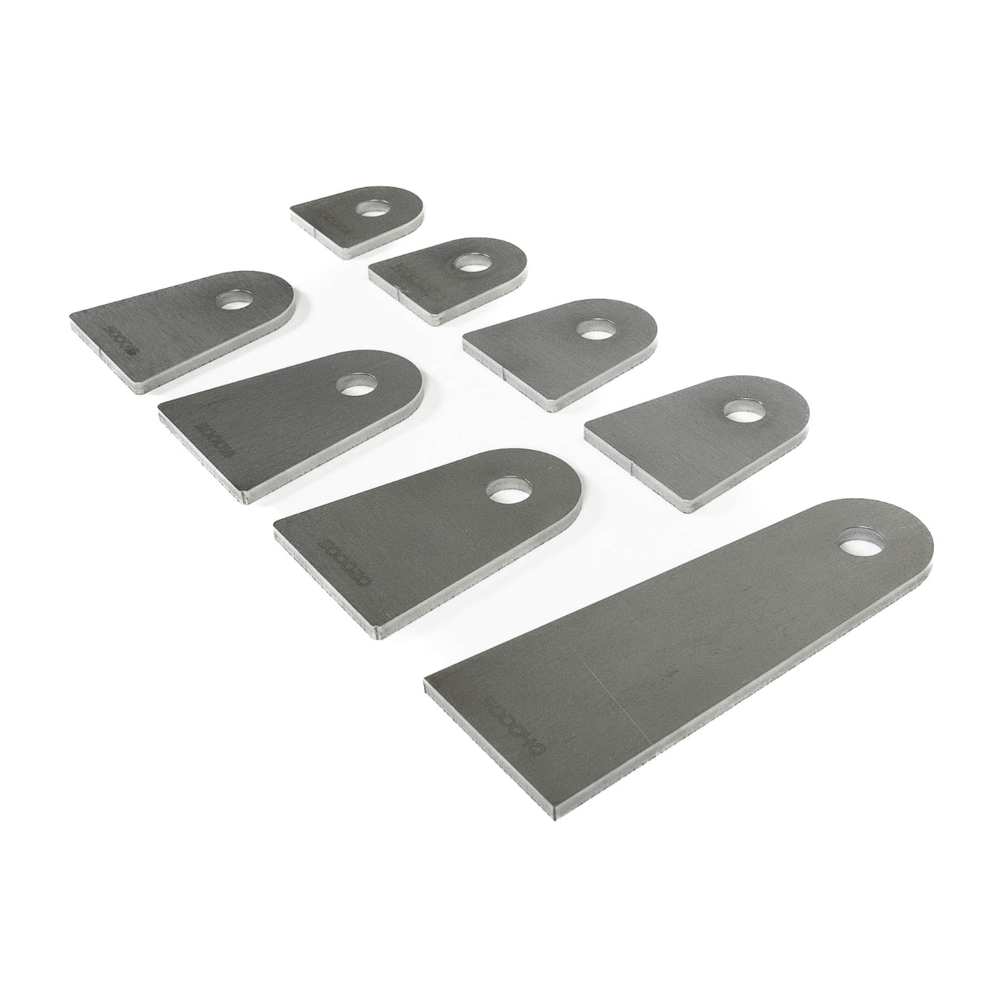 SDHQ Built Flat Tabs | 3/16" Thick, 1/2" Bolt Hole
