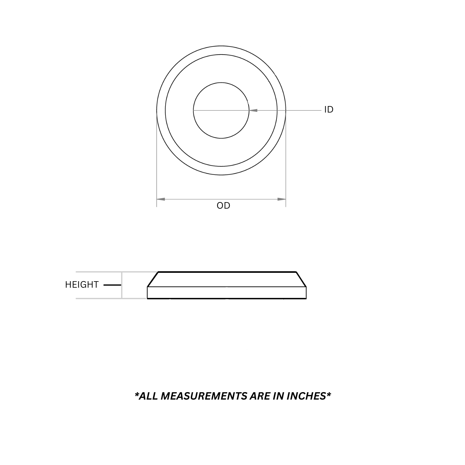 SDHQ Built Machined Weld Washers