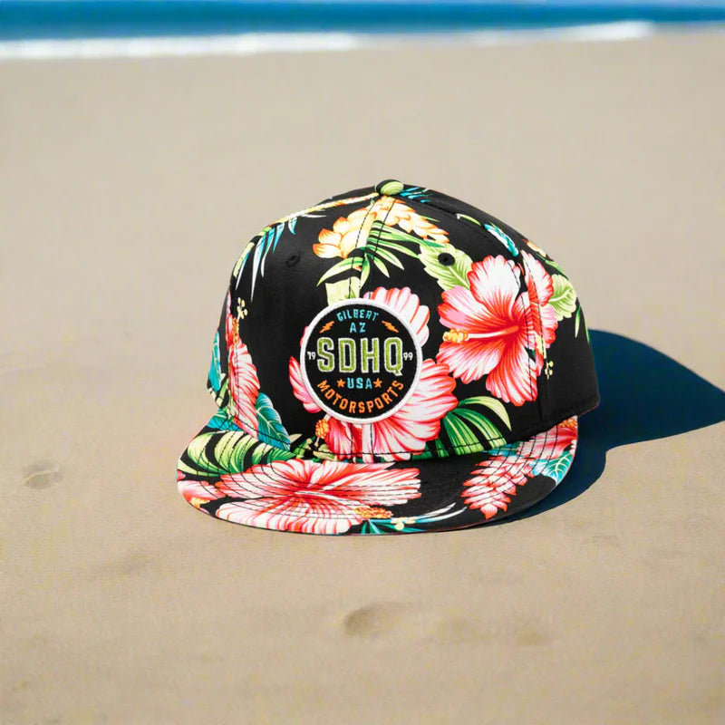 SDHQ Hawaiian Snapback Hat