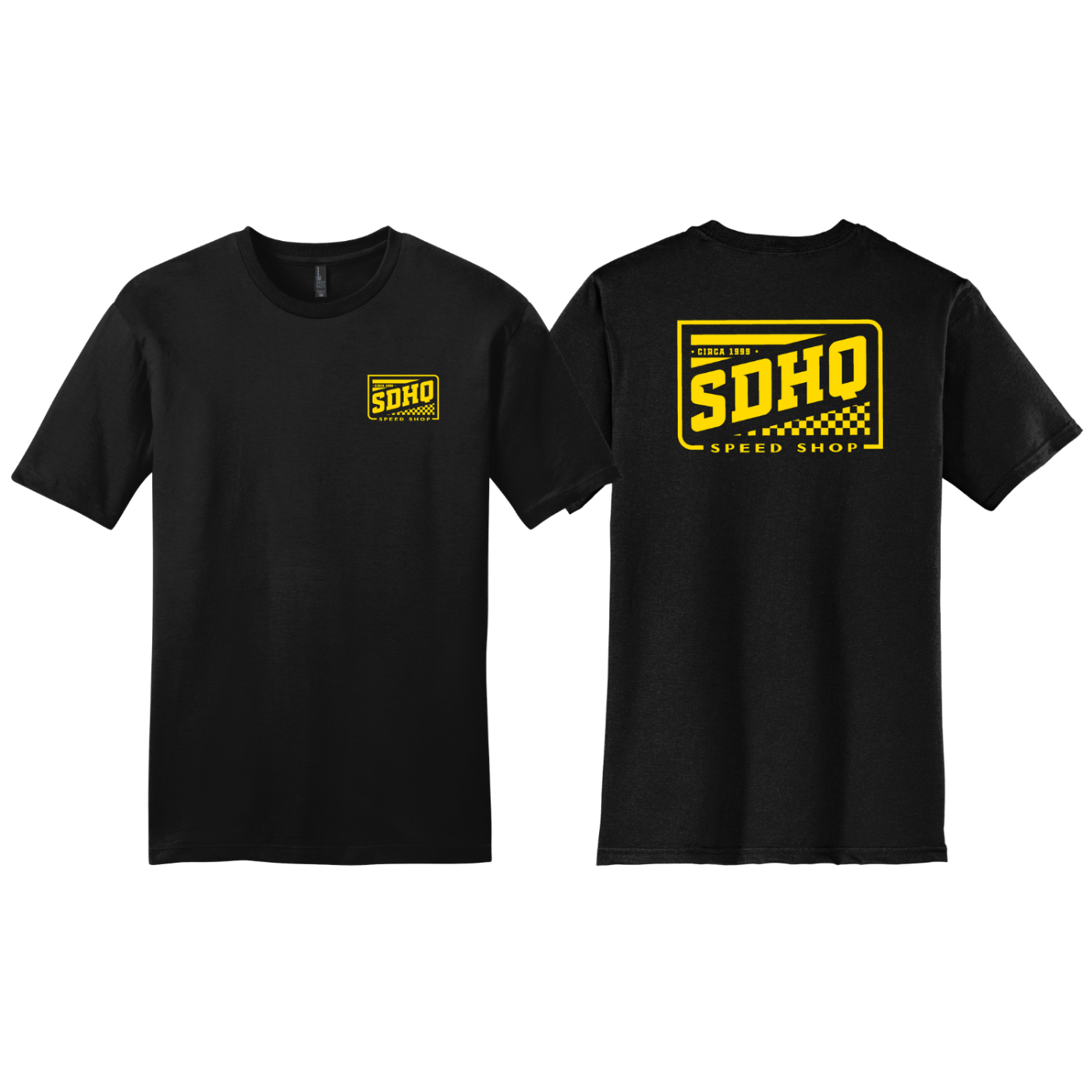 SDHQ Speed Shop T-Shirt | Yellow-Gold