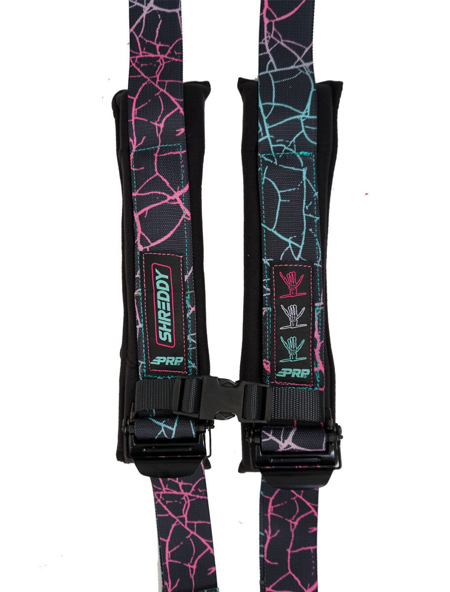 Shreddy 5.2 Harness with Removable Pads - Cracked