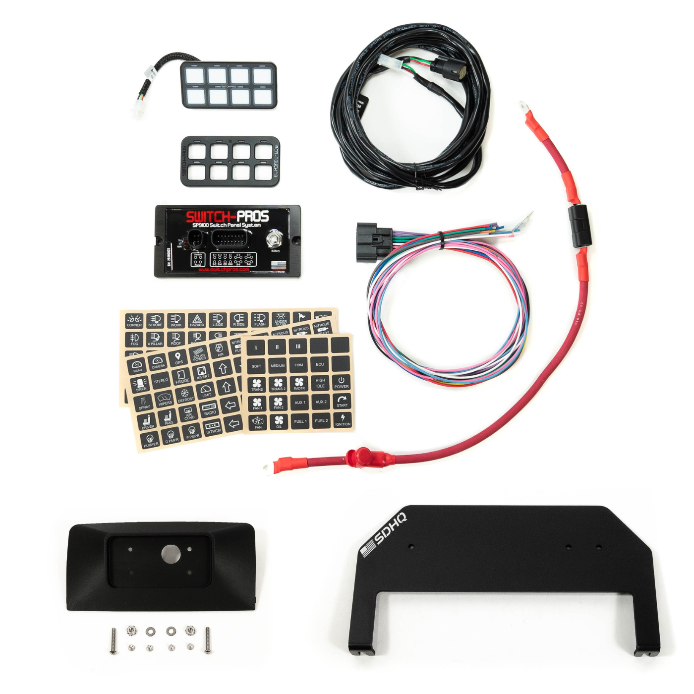 2019-2024 Ram 1500 SDHQ Built Complete Switch Pros Mounting Kits