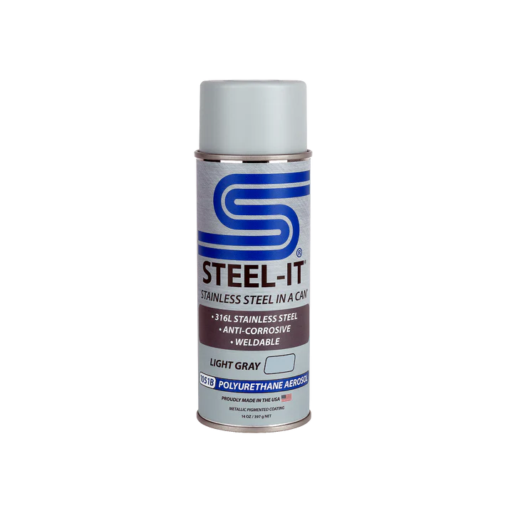 Steel-It 1051 Light Gray Polyurethane Topcoat