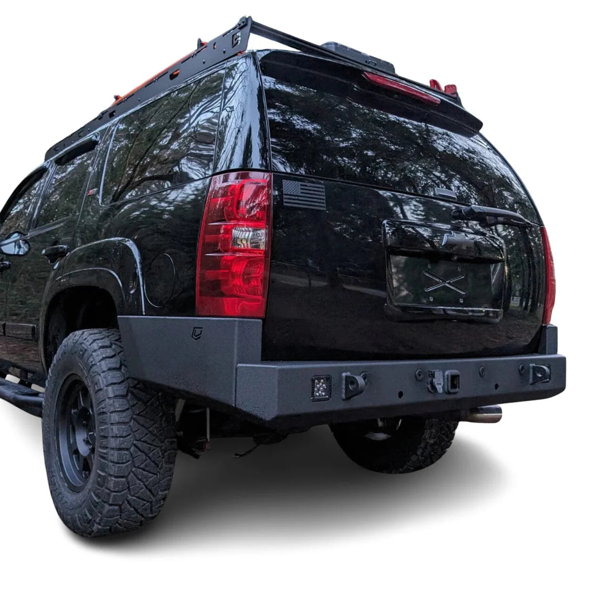 2007-2014 CHEVY/GM TAHOE/YUKON OCTANE HIGH CLEARANCE REAR BUMPER Front View