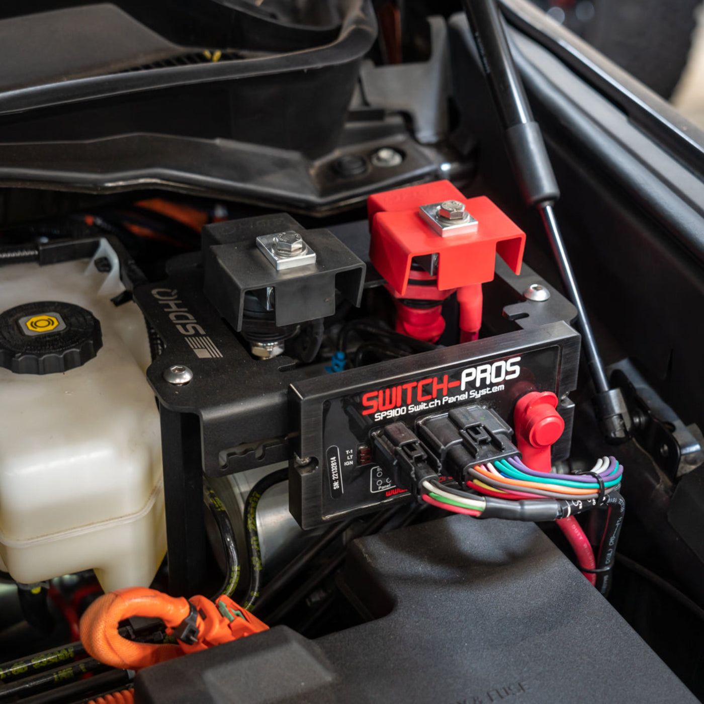 2023-2025 Toyota Sequoia SDHQ Built Under Hood Power Solution Kit installed 