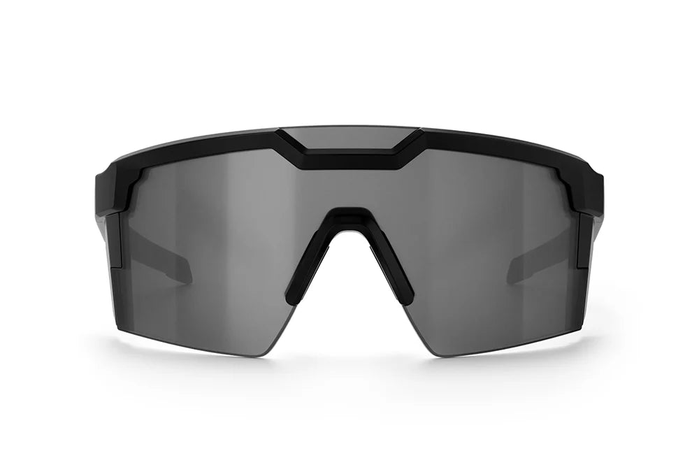 Future Tech | Black Frame - Silver Lens