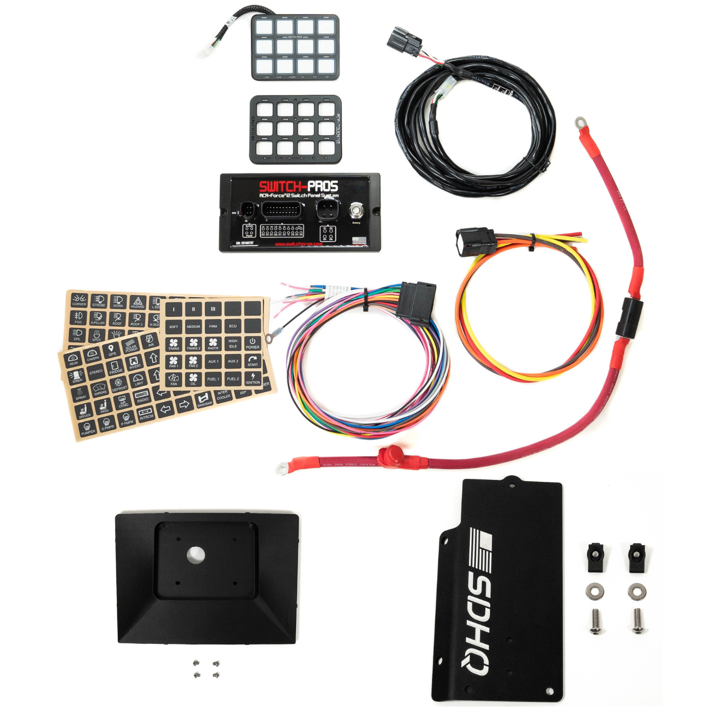 2014-2021 Toyota Tundra SDHQ Built Complete Switch Pros RCR-12 Mounting Kit