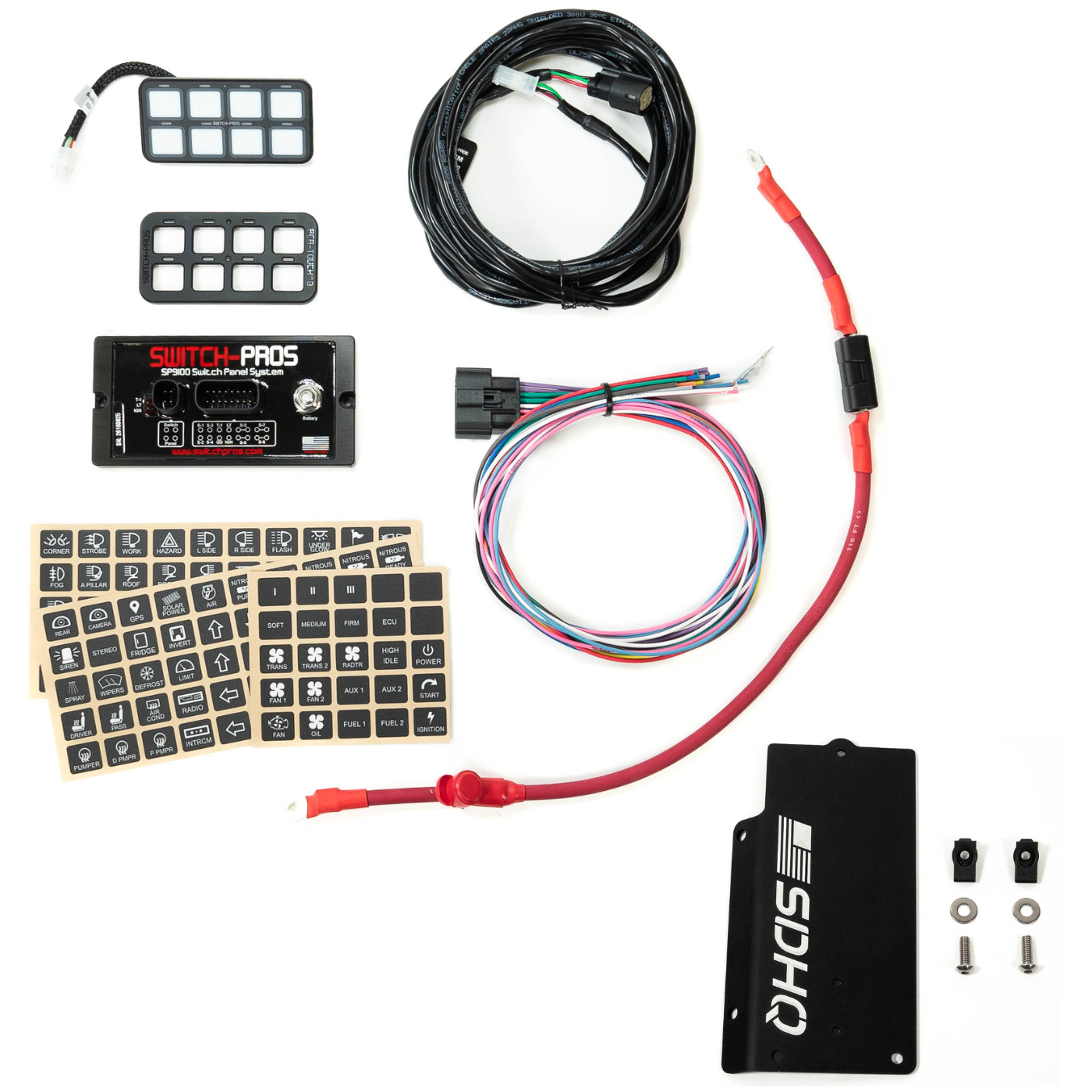 2014-2021 Toyota Tundra SDHQ Built Complete Switch Pros SP-9100 Mounting Kit