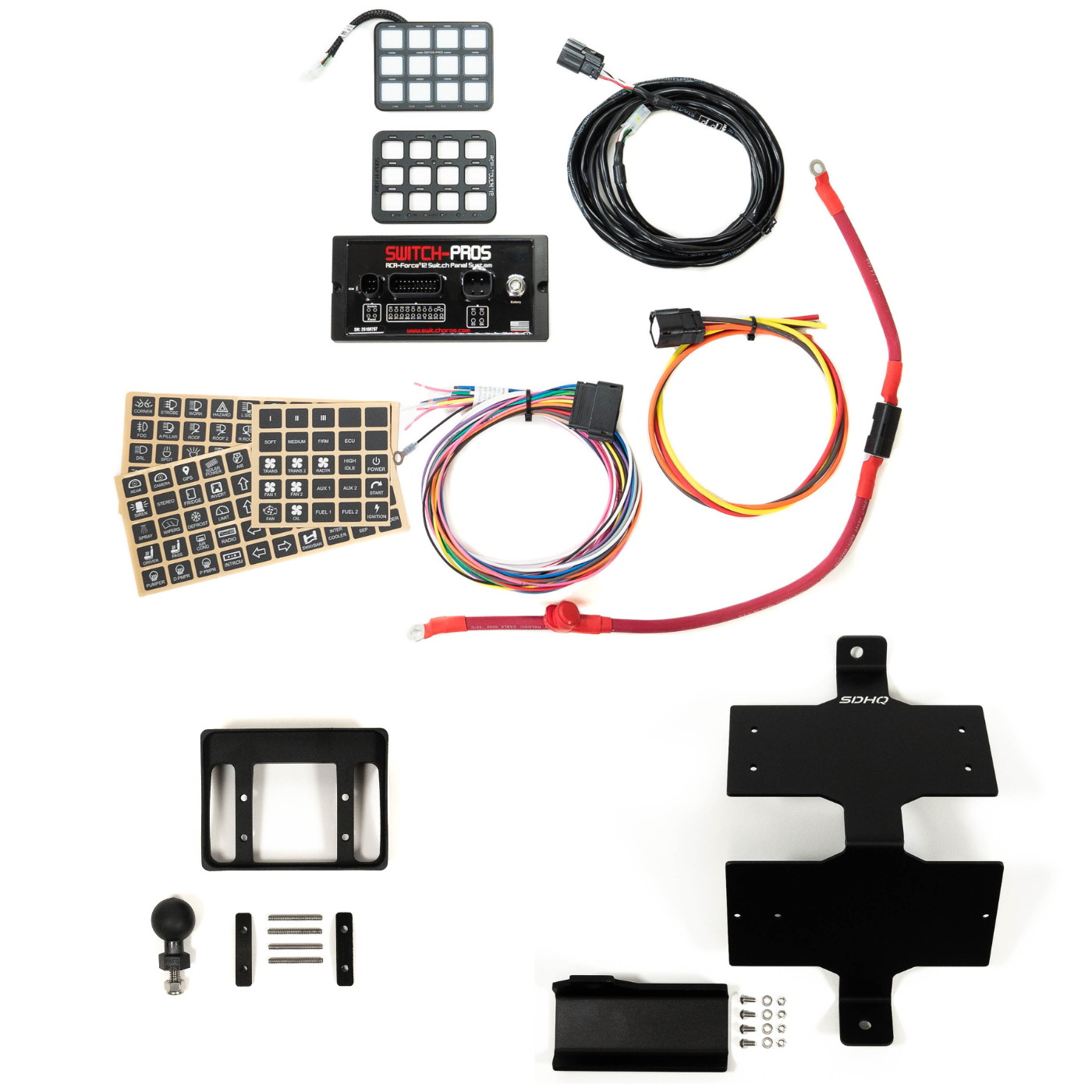 2022-2026 Toyota Tundra SDHQ Built Complete Switch-Pros RCR-Force-12 Mounting Kit