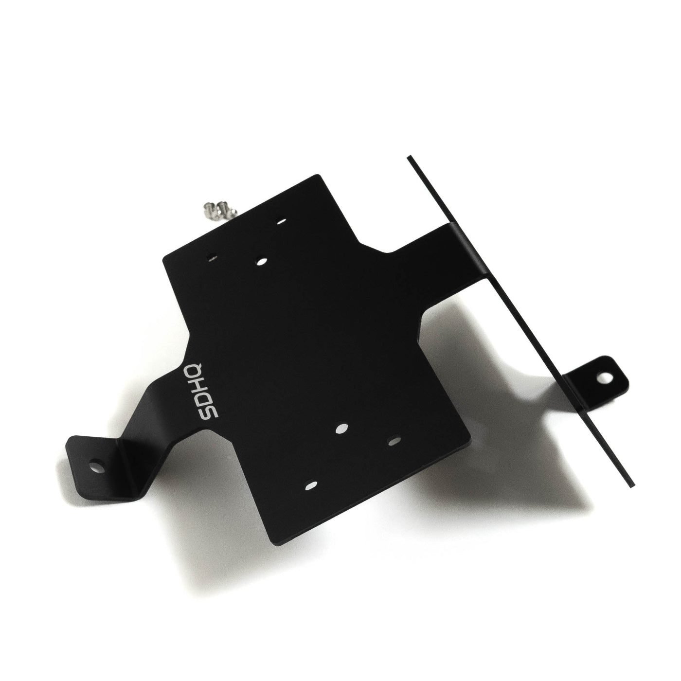 '24 Tacoma Switch Pros Power Module Mount display of included parts and hardware 