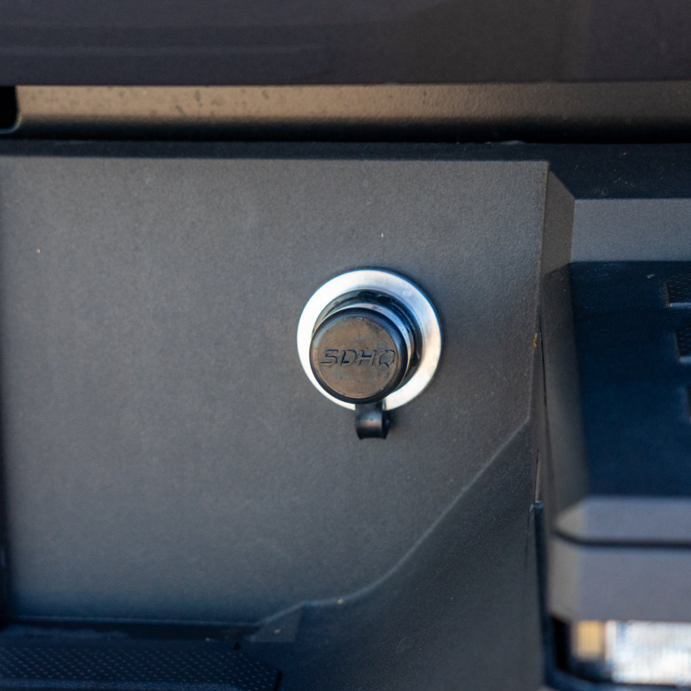 '22-24 Tundra Bulkhead Air Chuck and Switch Mounting Kit installed 