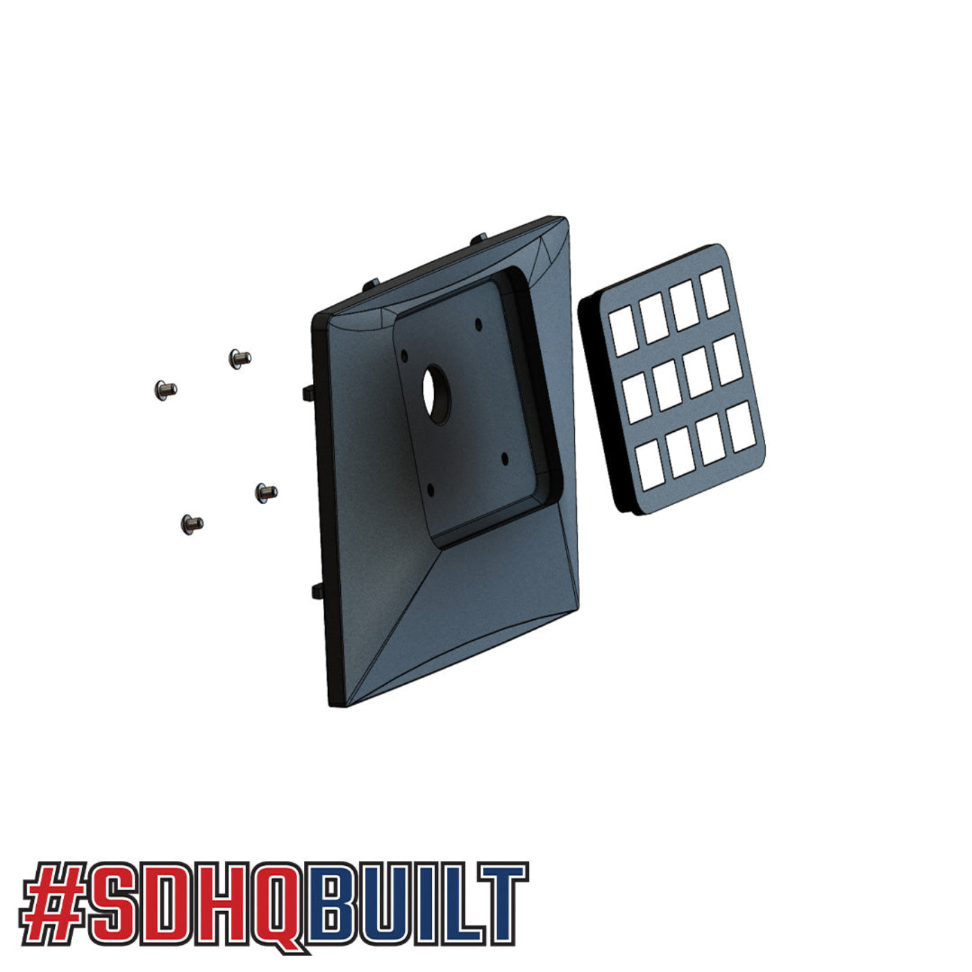 '14-21 Toyota Tundra Switch Pros RCR-12 Overhead Keypad Mount design