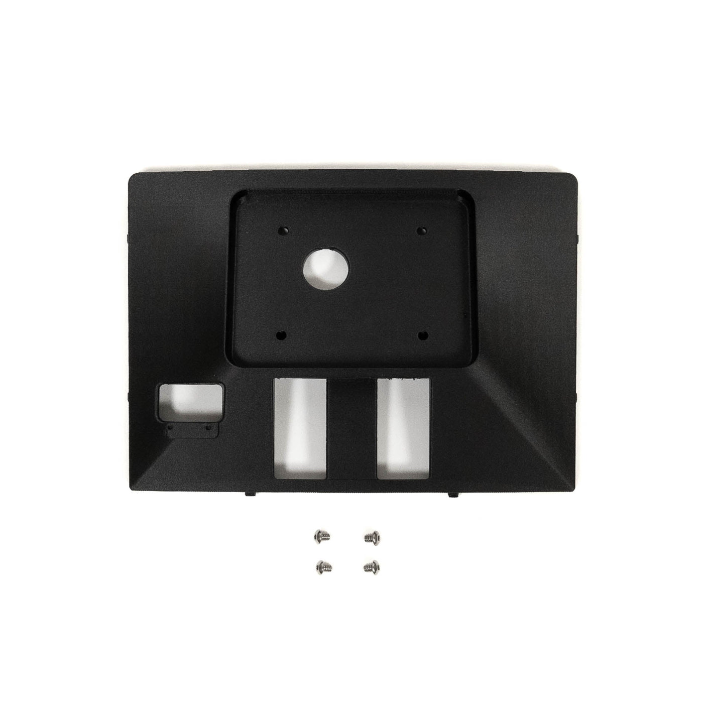 '14-21 Toyota Tundra Switch Pros RCR-12 Overhead Keypad Mount display of included parts and hardware - with SOS and Sunroof