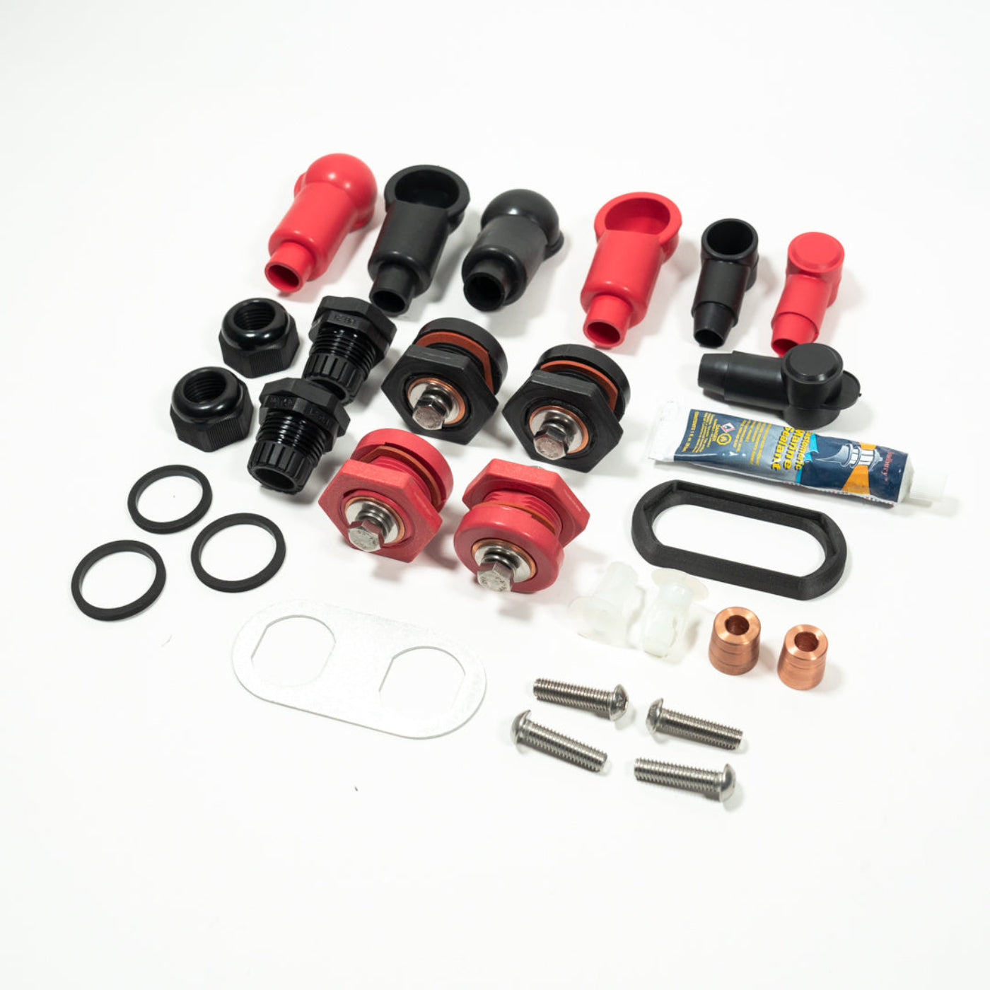 2022-2025 Tundra Hybrid SDHQ Built Under Hood Power Solution Kit display of included hardware 