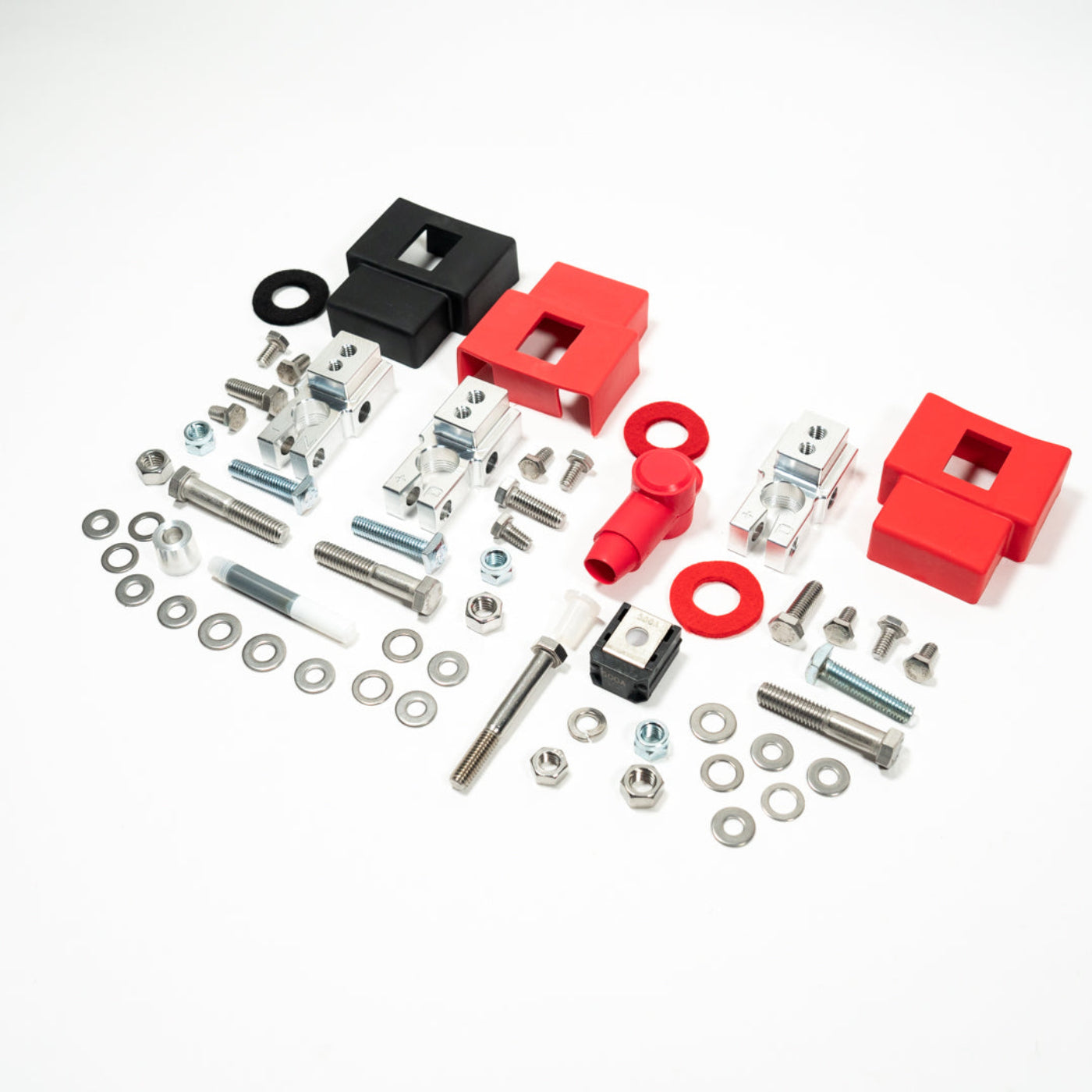 2022-2025 Tundra Hybrid SDHQ Built Under Hood Power Solution Kit display of included terminals