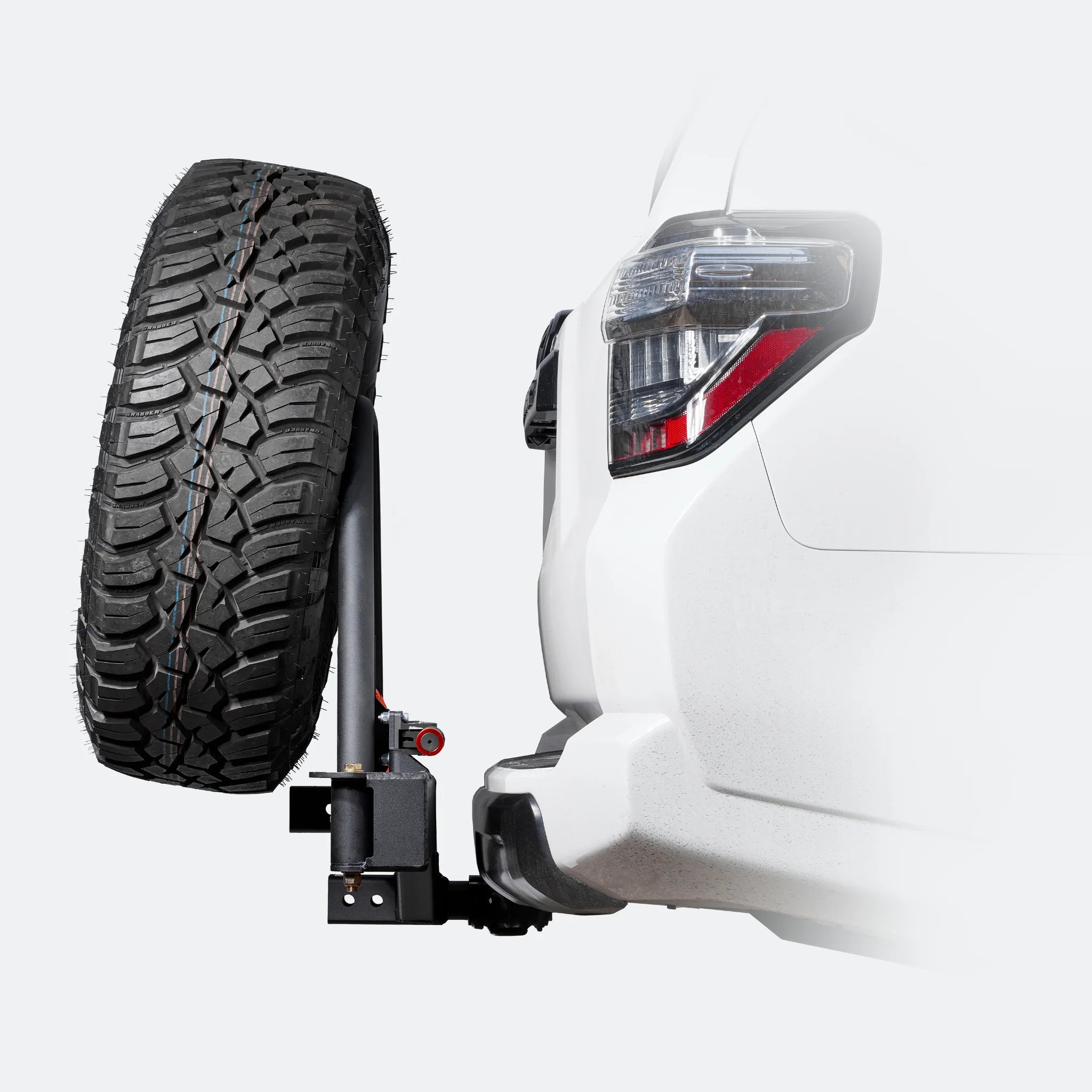 UltraSwing Short-Fit Spare Tire Hitch Mount | RiGd Supply Front View