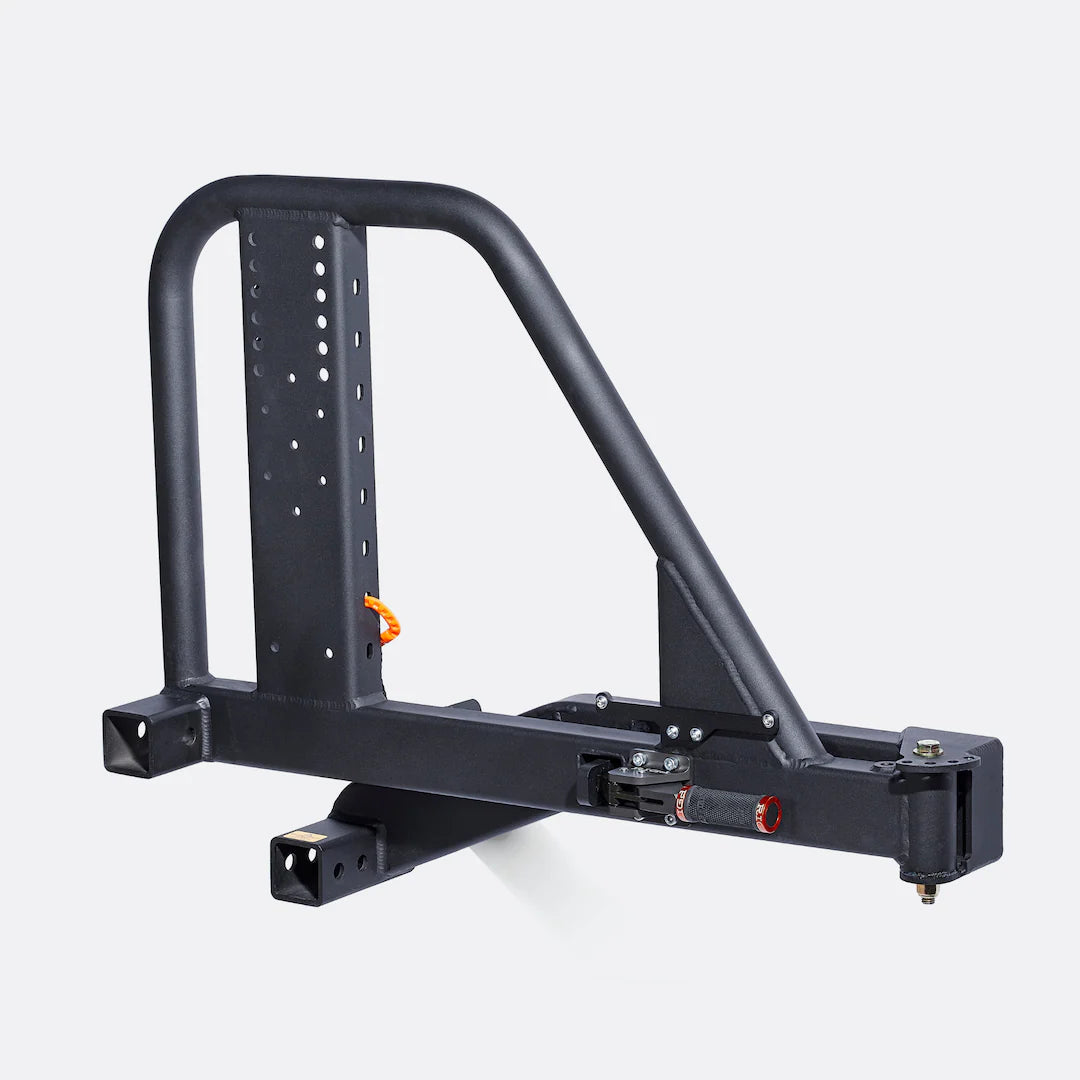UltraSwing Multi-Fit Spare Tire Hitch Mount | RiGd Supply Front View
