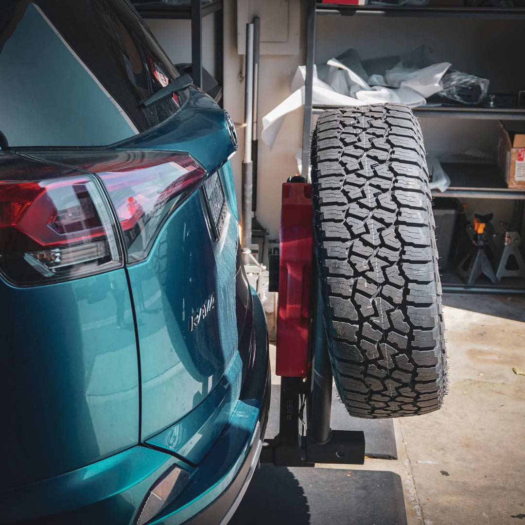 UltraSwing Multi-Fit Spare Tire Hitch Mount | RiGd Supply Front View