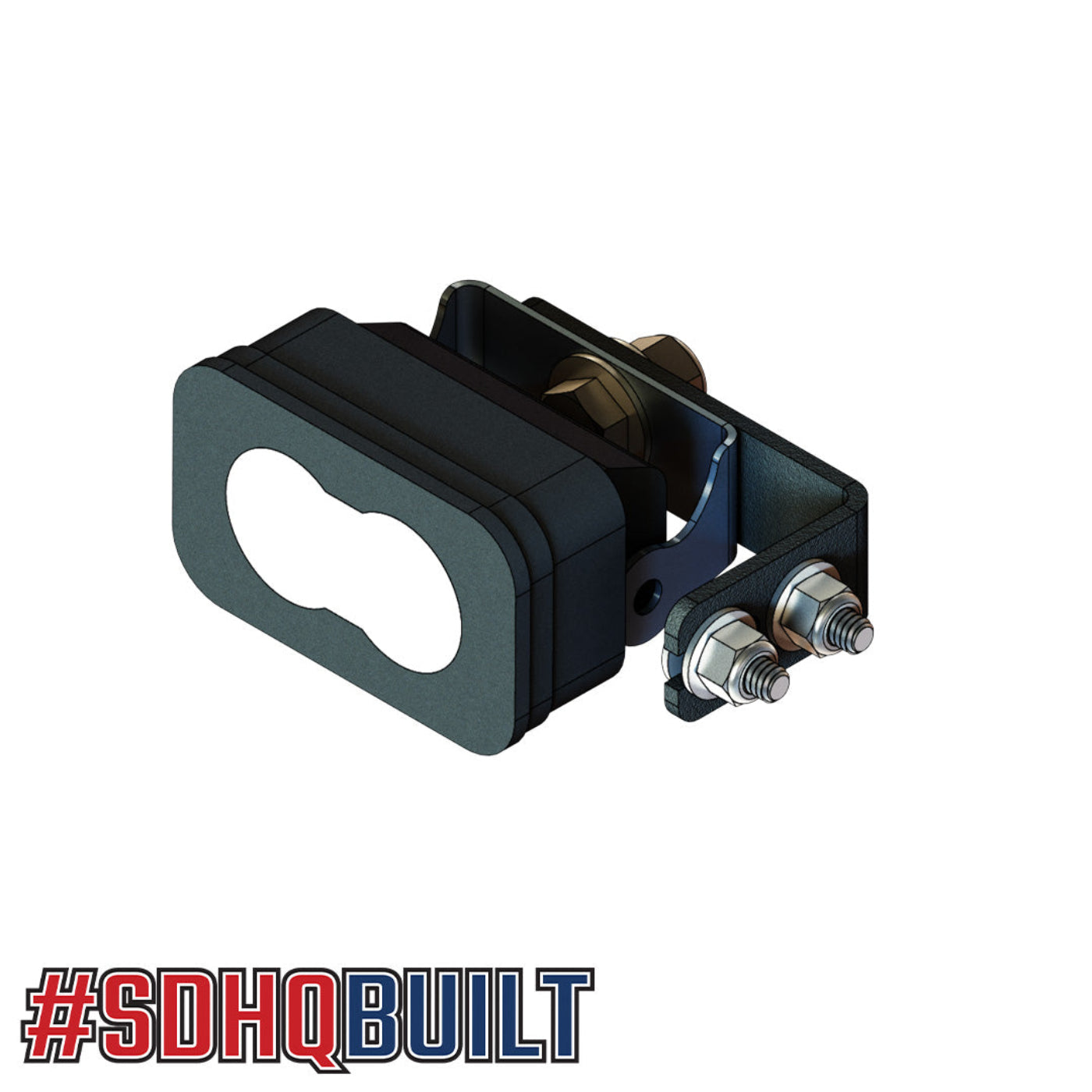 SDHQ Built Universal Behind the Grille S2 Mount design with light