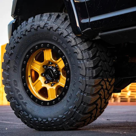 G400 Simulated Beadlock Wheel 20x9.0" 8 Lug - Standard Ring Front View
