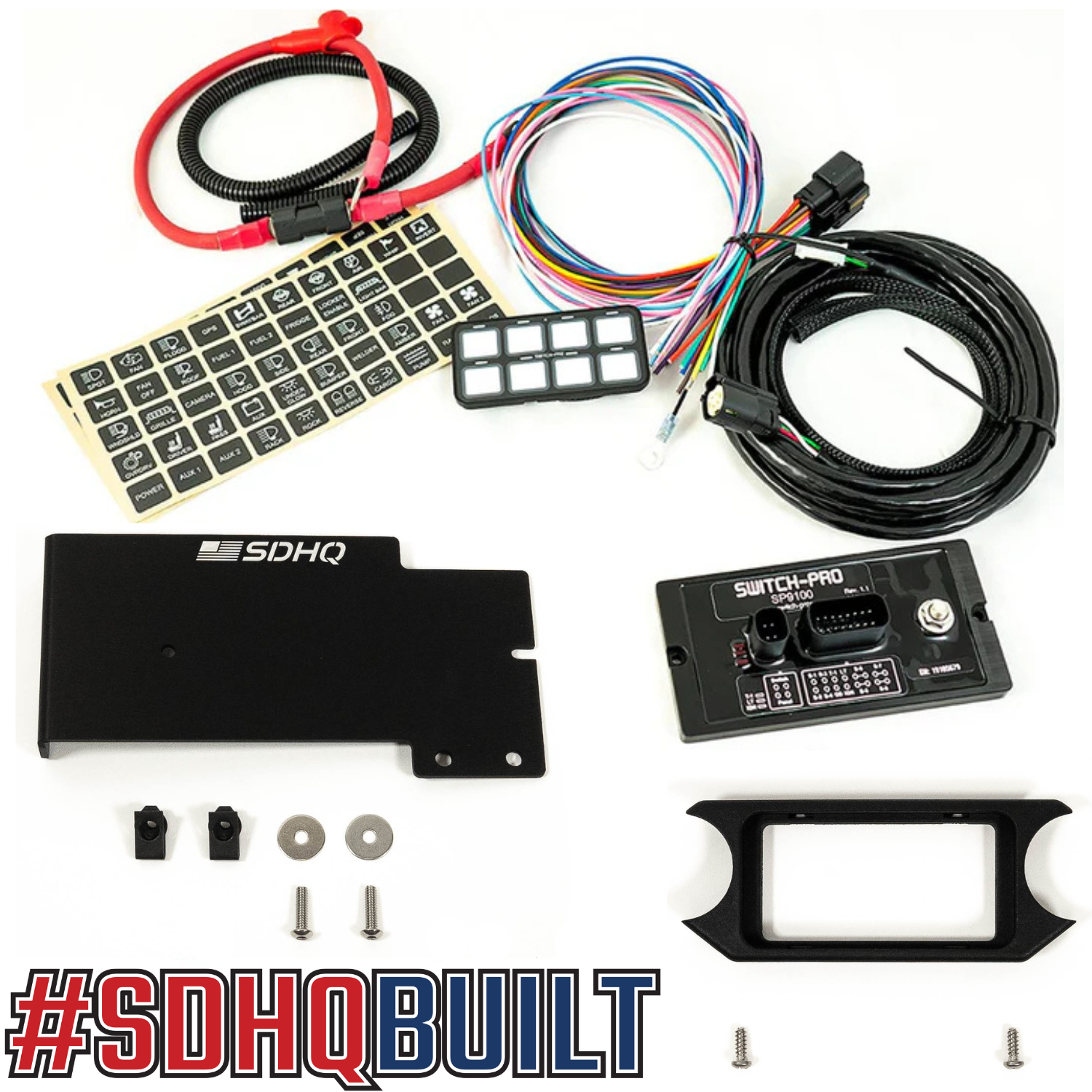 '19-23 Ford Ranger SDHQ Built Complete Switch Pros Mounting System
