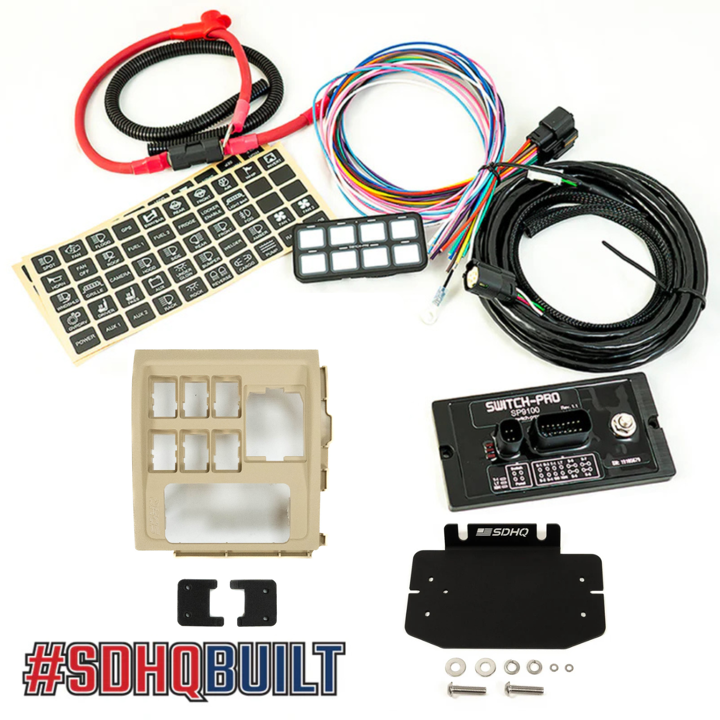 '08-21 200 Series Toyota Land Cruiser SDHQ Built Complete Switch Pros Mounting System