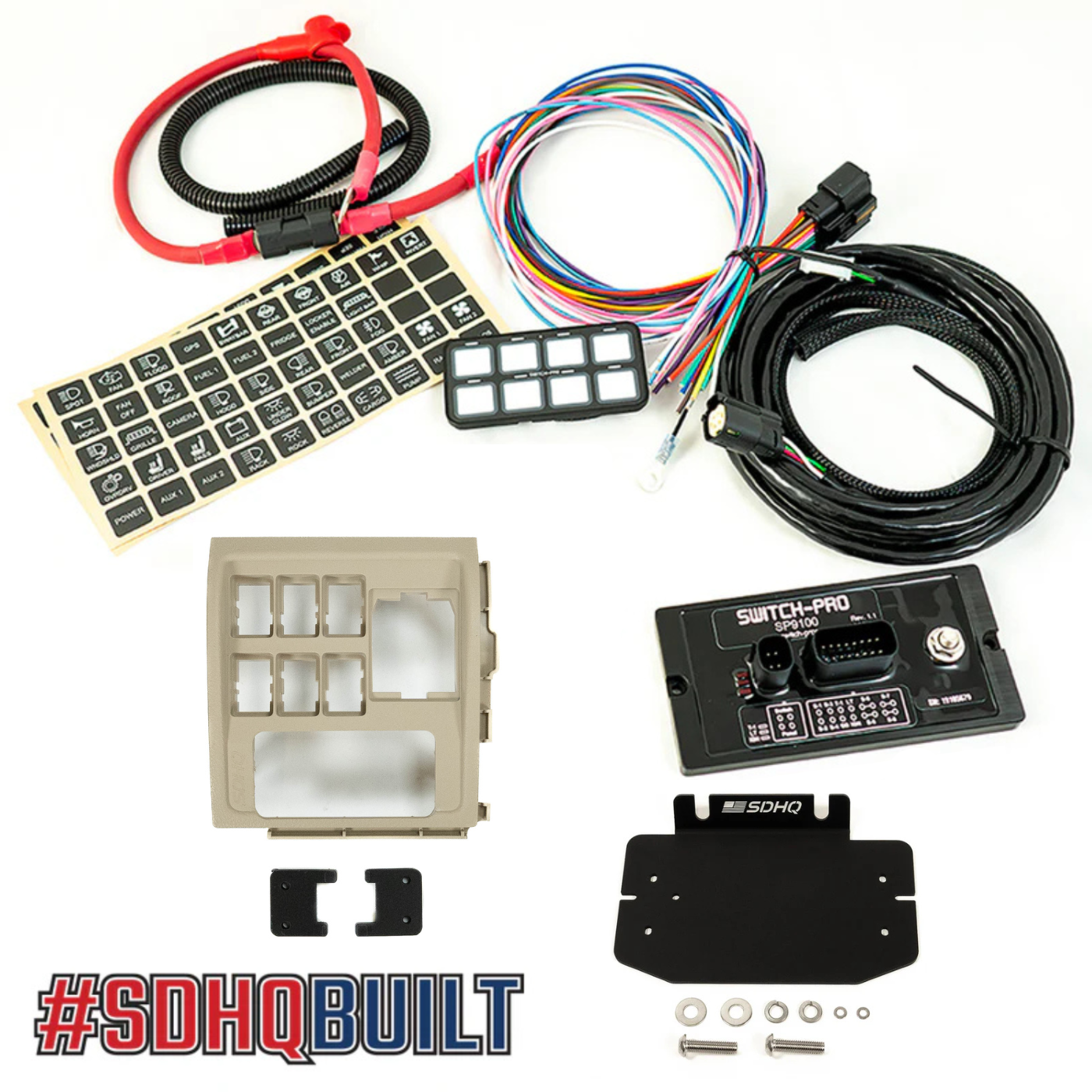 '08-21 200 Series Toyota Land Cruiser SDHQ Built Complete Switch Pros Mounting System