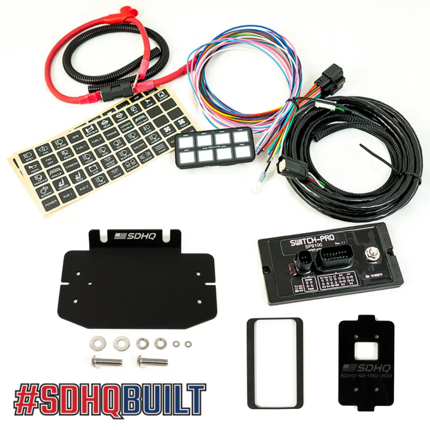 '08-21 200 Series Toyota Land Cruiser SDHQ Built Complete Switch Pros Mounting System