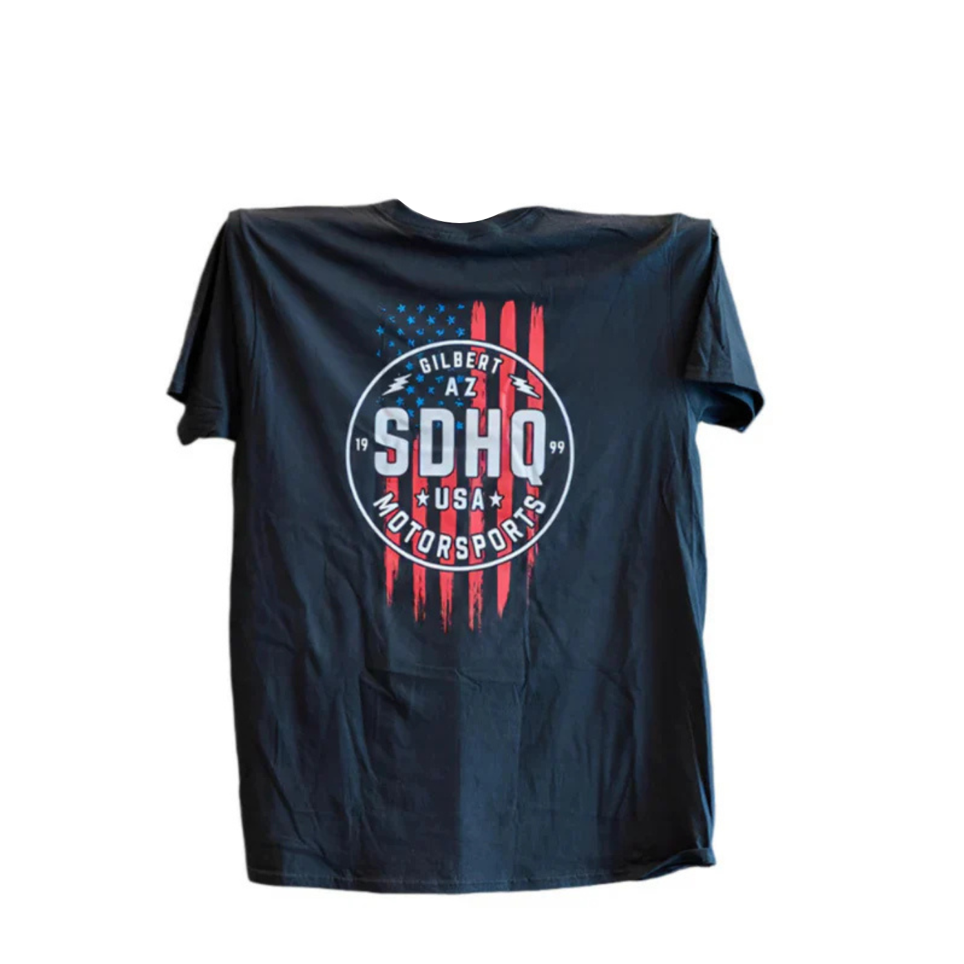 SDHQ Motorsports Outline USA T-Shirt