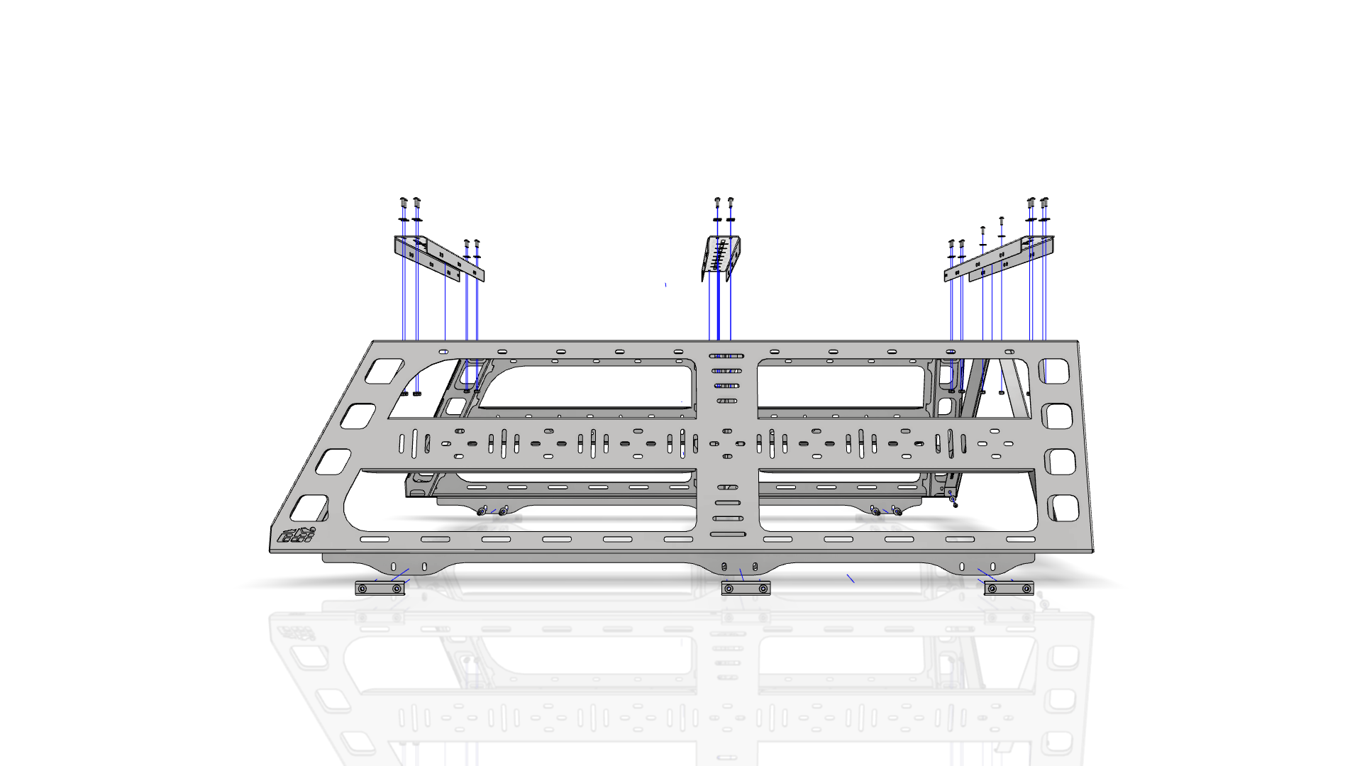 Ford F-150 5.6′ Bed Rack 2004-2020