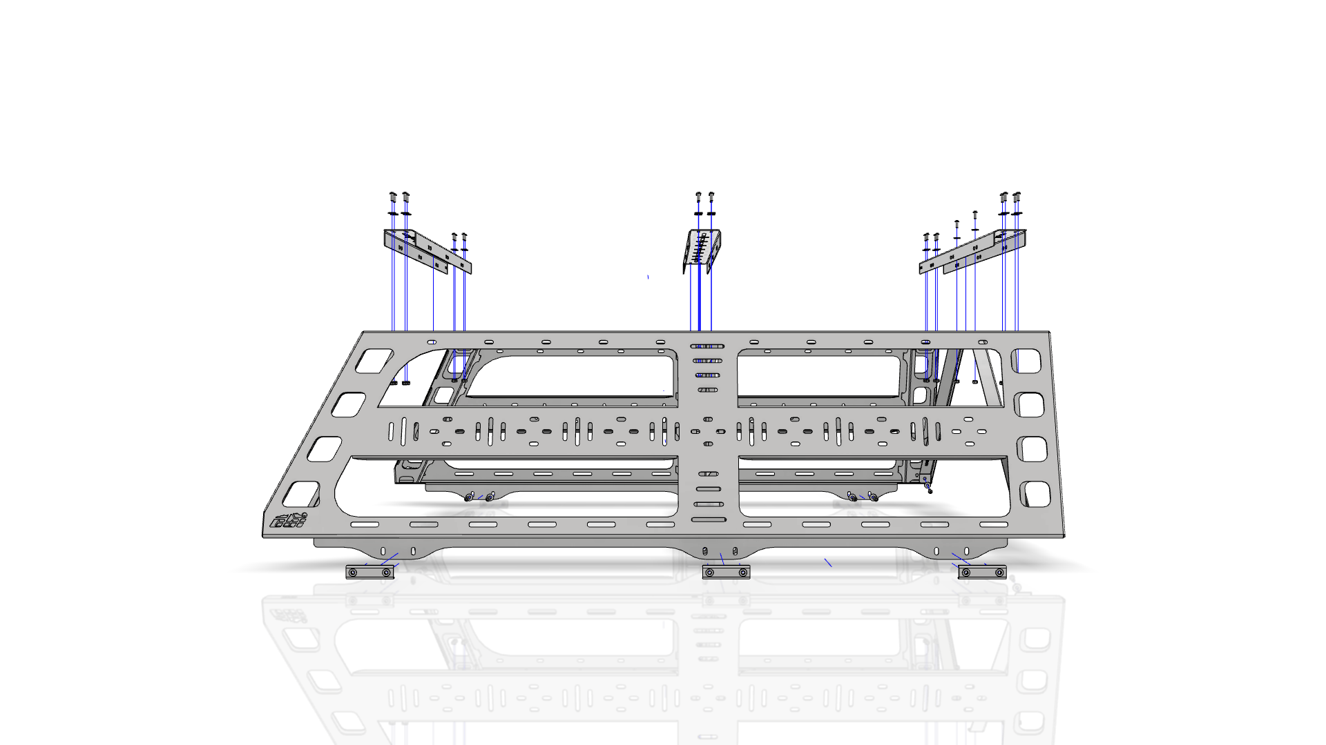 Ford F-150 6.5′ Bed Rack 2004-2020