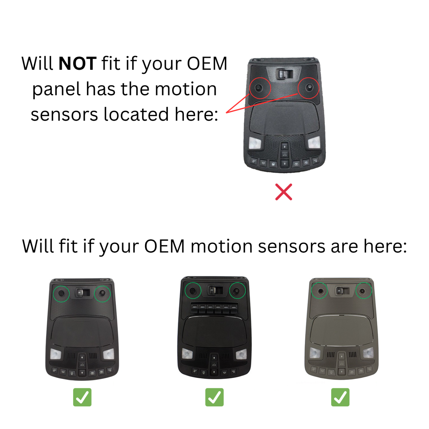 '15-20 Ford F150 SDHQ Built Switch-Pros SP-9100 Keypad Mount