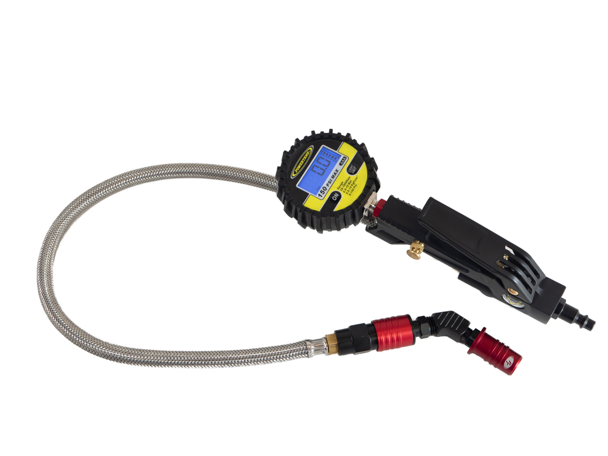 Work Horse RED - 150 psi Digital Ventoso™ Modular Tire Inflator Gauge
