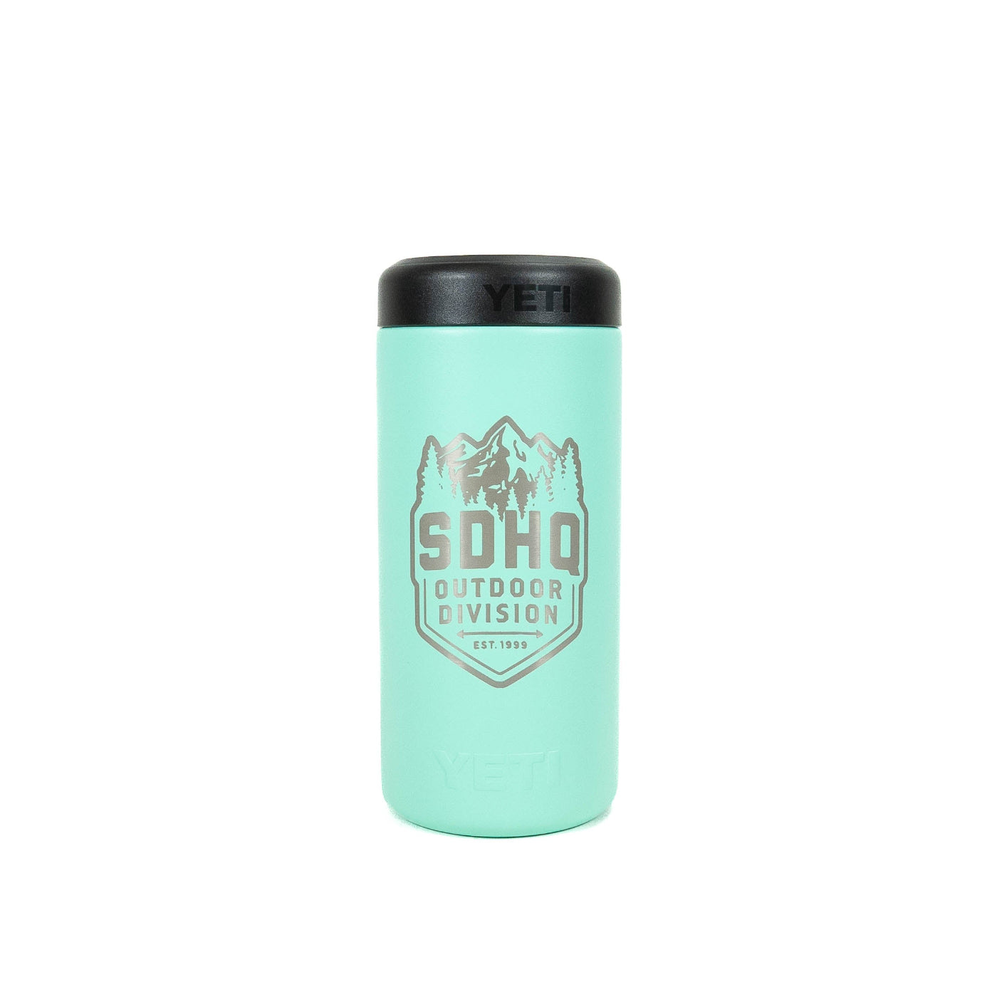 SDHQ Outdoor Division Yeti Rambler 12oz Colster Slim Can Cooler | Seafoam