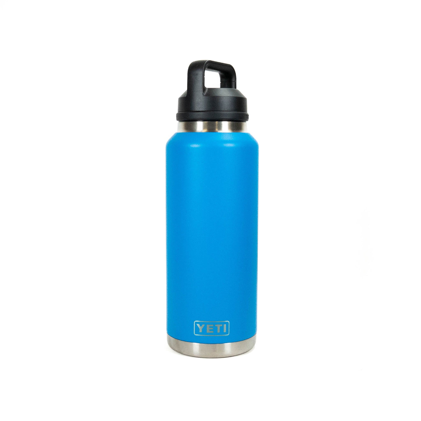 SDHQ Outdoor Division Yeti Rambler 46oz Water Bottle with Chug Cap | Big Wave Blue
