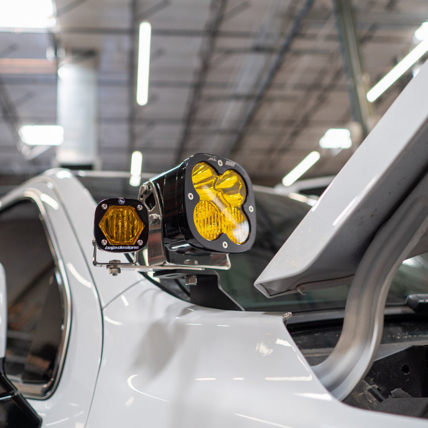 SDHQ Built 2021-2025 Yukon/Yukon XL A-Pillar Light Mounts installed 