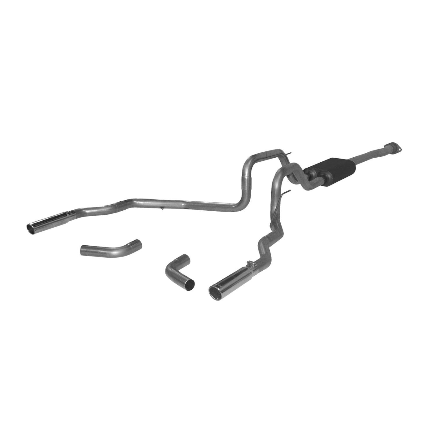 Flowmaster Force II Cat-back Exhaust System Front View