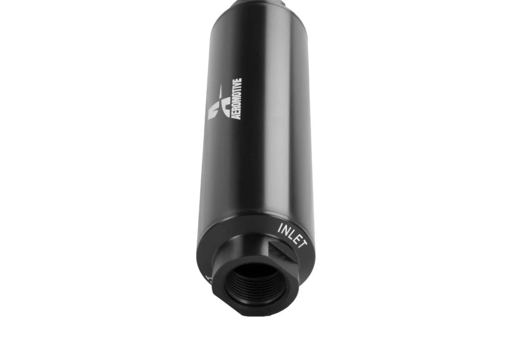 40 Micron Extreme Flow Fuel Filter with AN-16 ORB Ports & Stainless Mesh Element