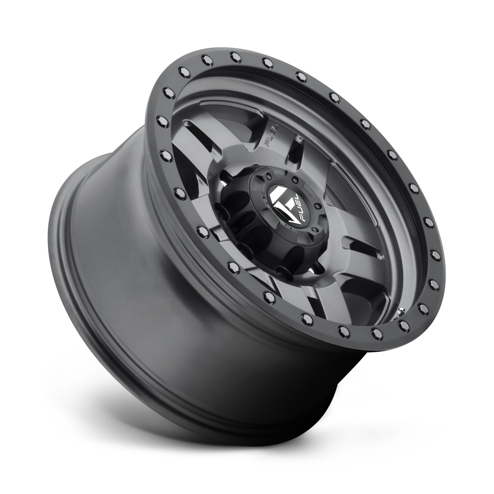 Fuel Wheels | ANZA | Matte Gunmetal Black Bead Ring