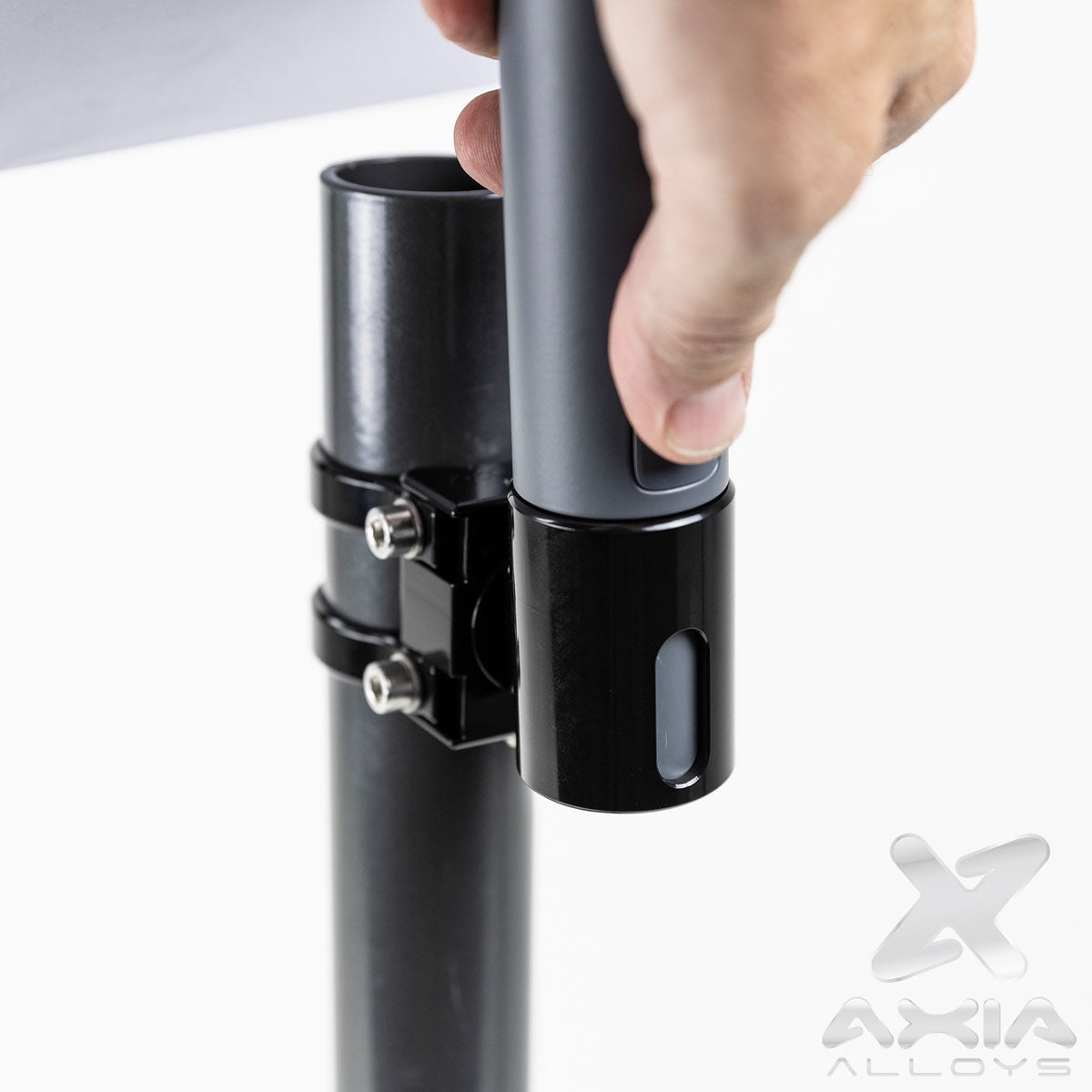 Starlink “Actuated” Gen2/V2 Tubing Adjustable Angle Mount Front View