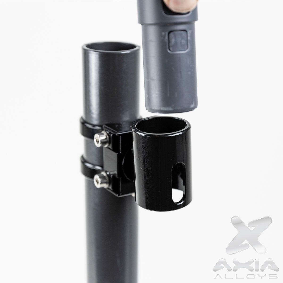 Starlink “Actuated” Gen2/V2 Tubing Adjustable Angle Mount Front View