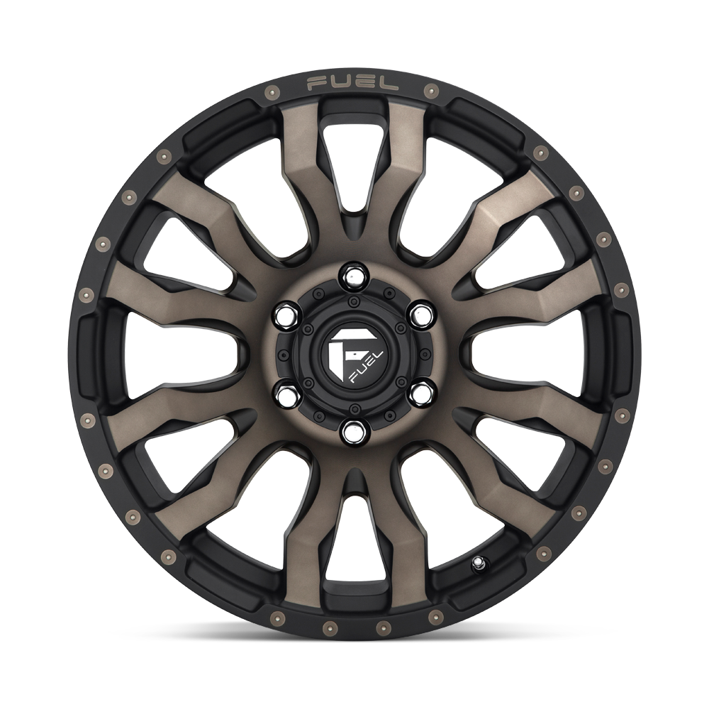 Fuel Wheels | BLITZ | MATTE BLACK DOUBLE DARK TINT