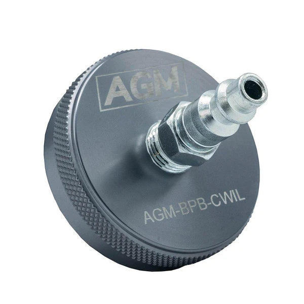 AGM | Brake Reservoir Adapter - Wilwood Front View Grey