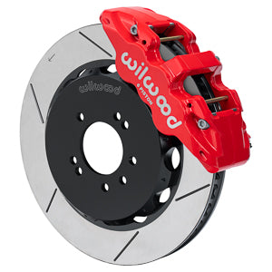 AERO6 Big Brake Front Brake Kit RED 240SX | 300ZX | Skyline R32 | 18" Wheel Diameter Minimum