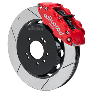 Forged Narrow Superlite 6R Big Brake Front Brake Kit (Hat) RED Skyline R33 | 18" Wheel Diameter Minimum