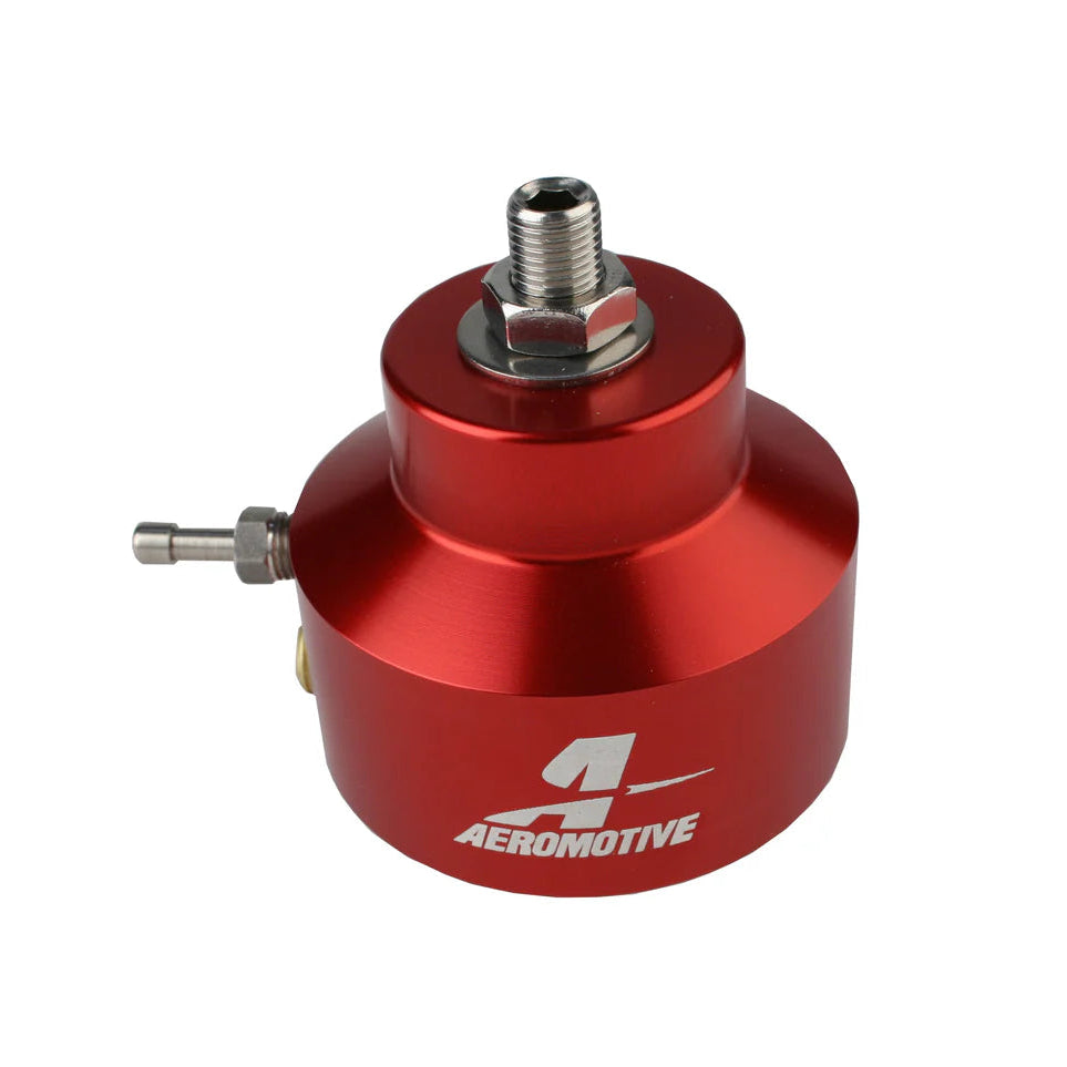 Ford Rail Mount EFI Fuel Pressure Regulator, 3-Bolt Mount Front View