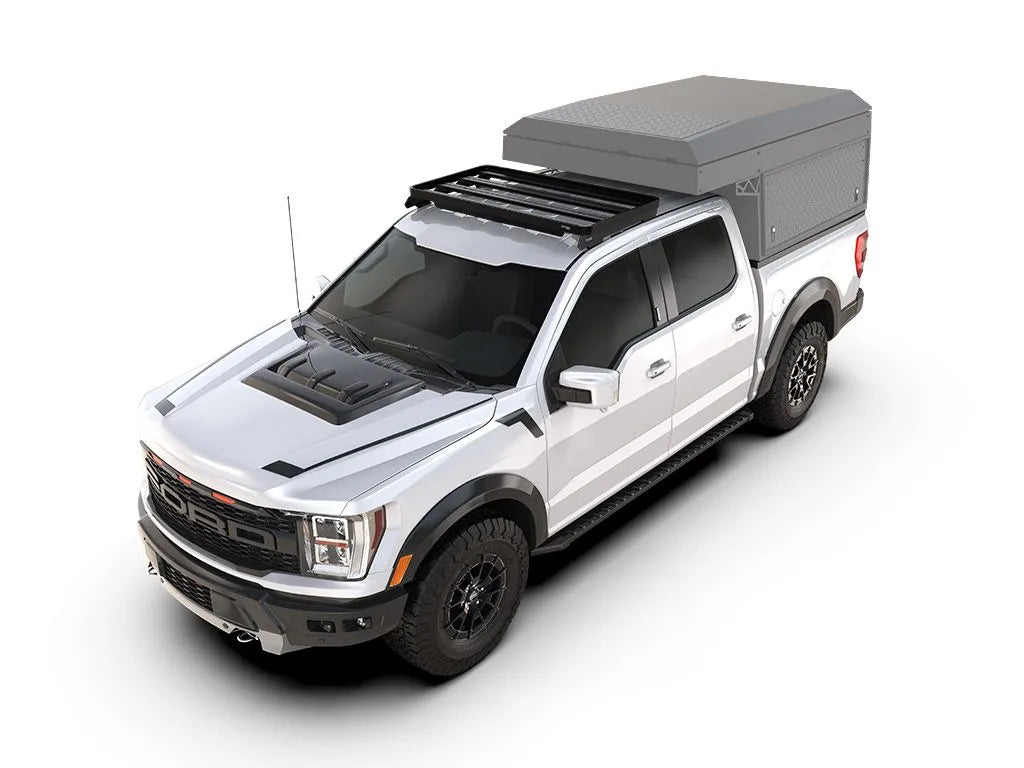 Ford F-150 Super Crew (2009-Current)Cab Over Camper Slimline II Roof Rack Kit / Low Profile