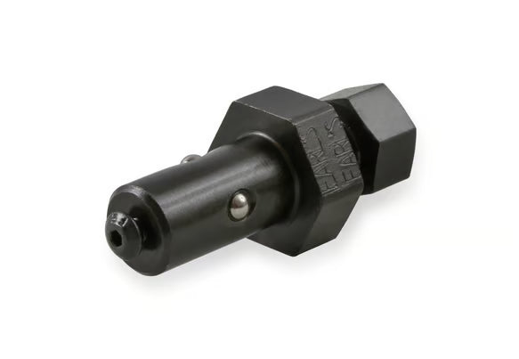 Earl's EZ-Beader Tubing, 1/2" Tube O.D Front View Black