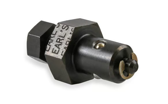 Earl's EZ-Beader Tubing, 5/8" Tube O.D Front View Black