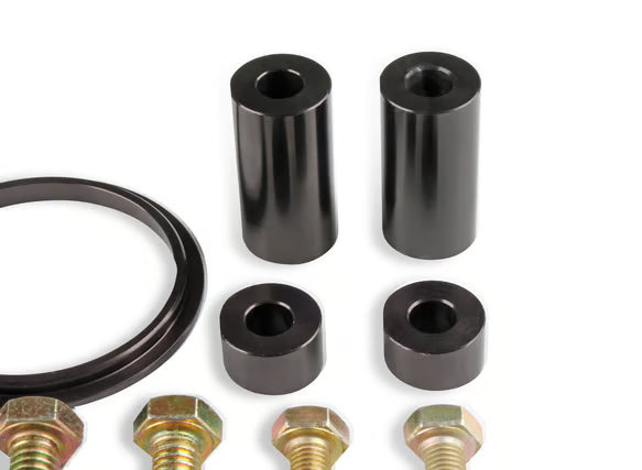 MSD Crank Trigger Wheel Kit - Flying Magnet - SBF - Windsor Front View Black